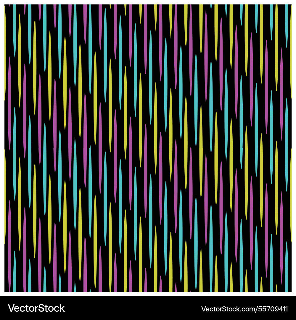 Geometric diagonal line and square print pattern vector image