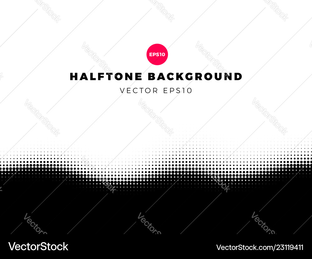 Halftone Dots Background Vector Image