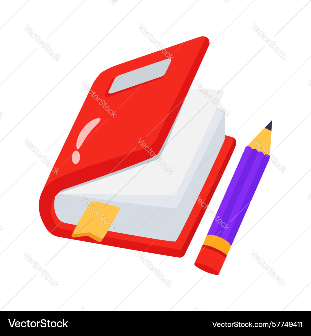Notebook Vector Image