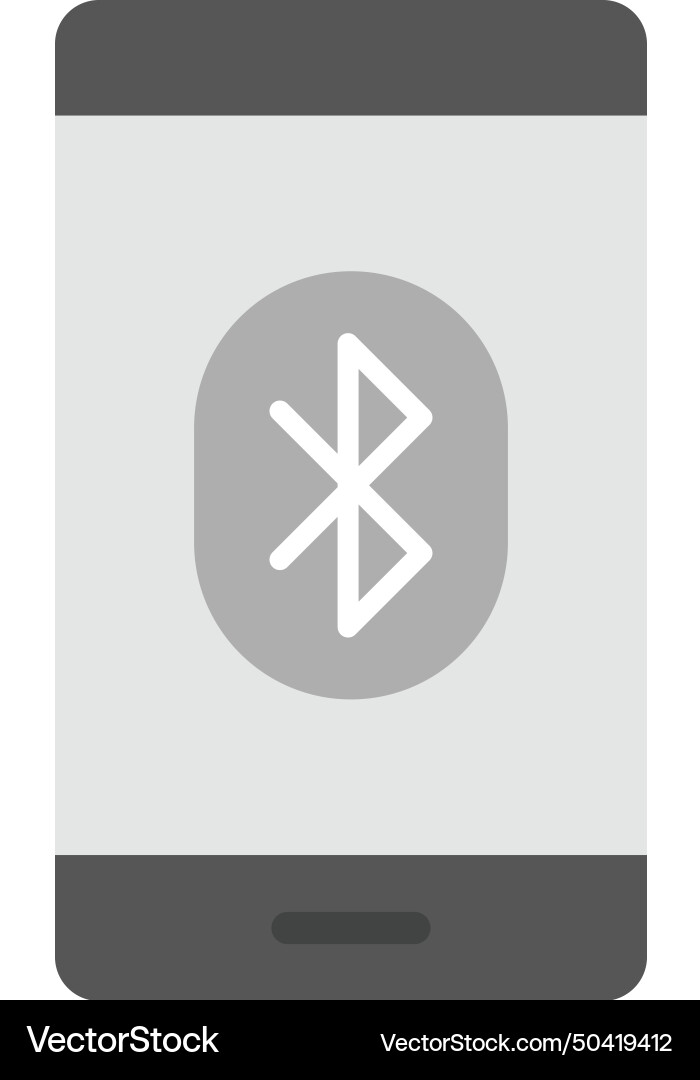 Bluetooth connectivity icon image Vector Image