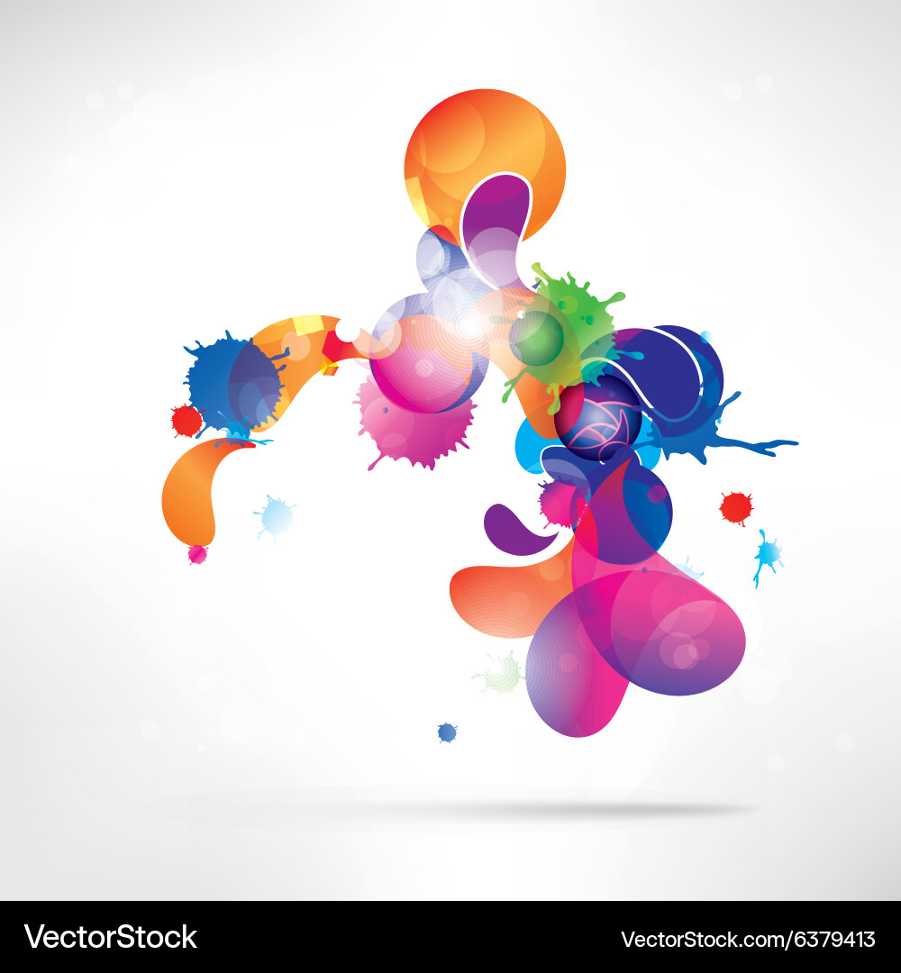 Abstract background with place for text vector image