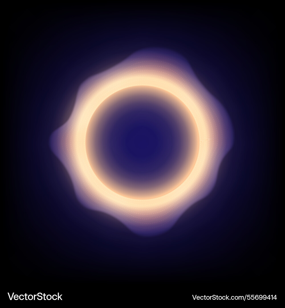 Abstract wave circle line and curve pattern Vector Image