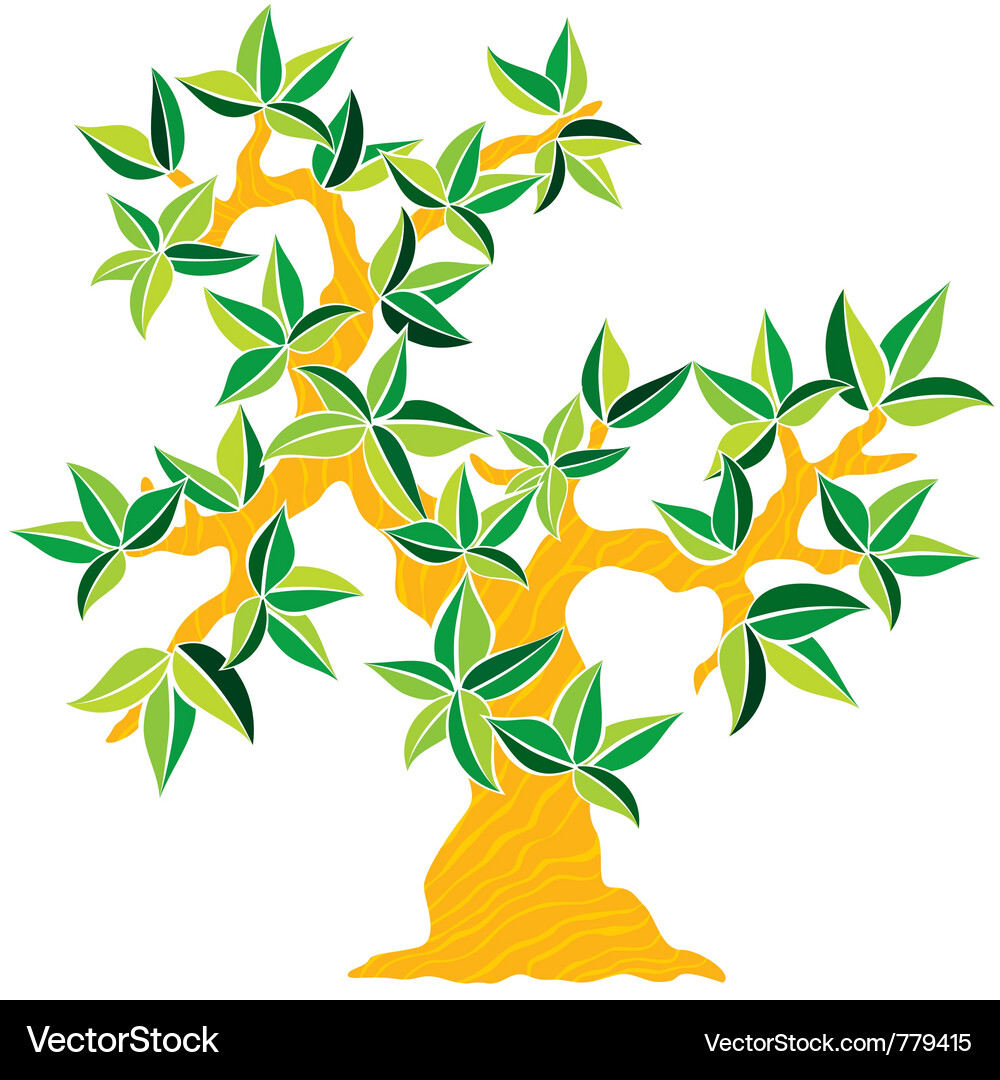 Spring tree Vector Image
