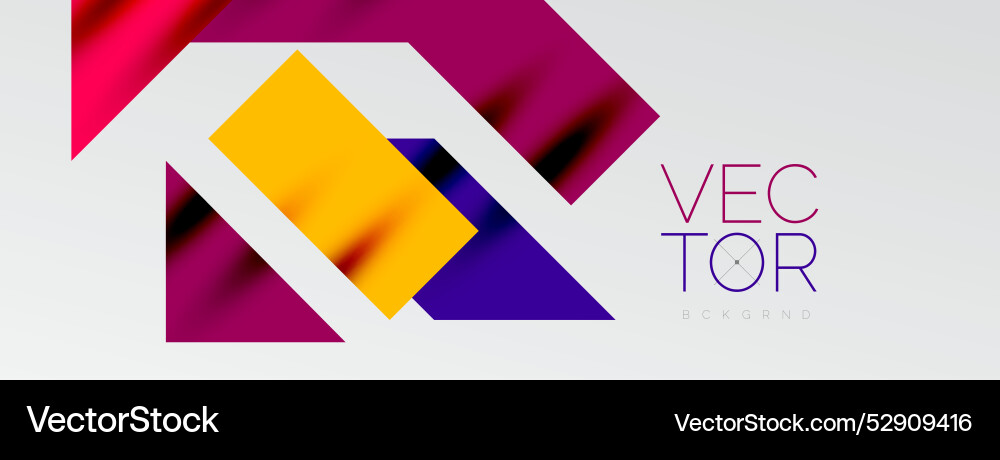 Dynamic lines and triangles Vector Image