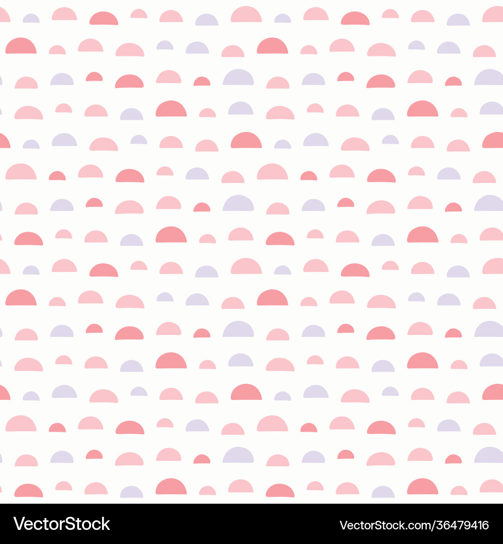 Semicircle abstract pattern design background fun vector image