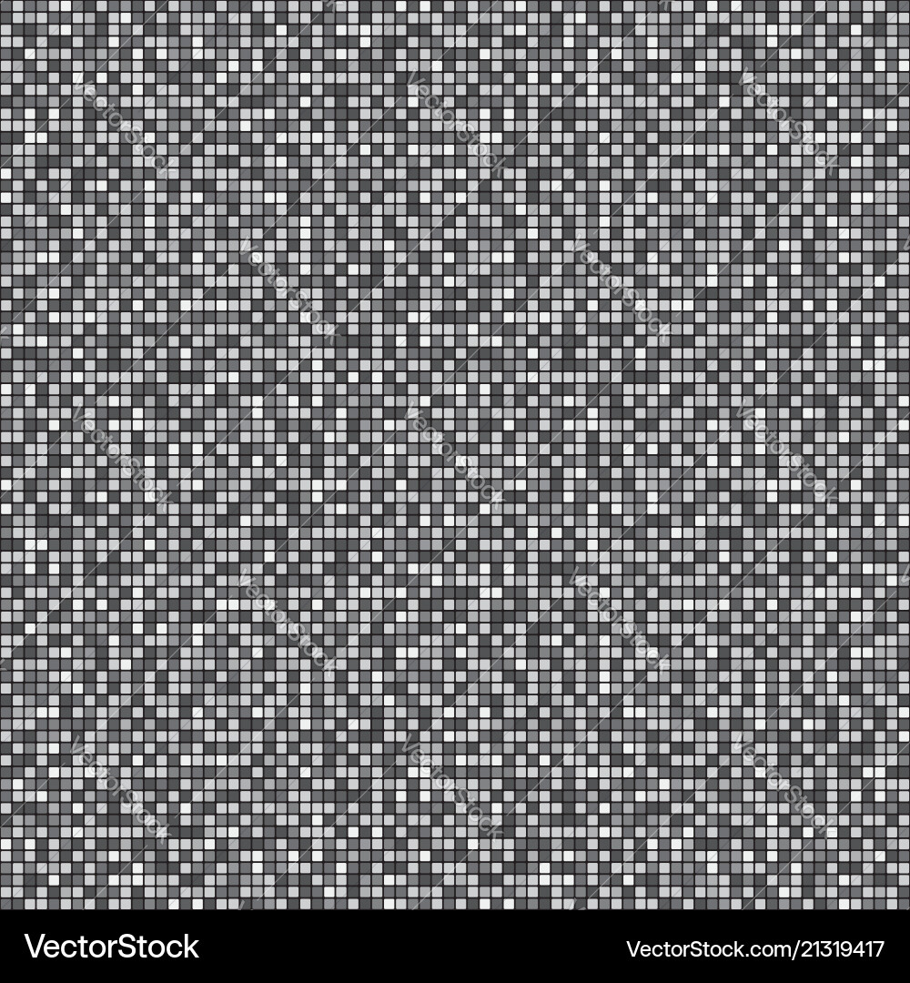 Abstract gray mosaic pattern vector image