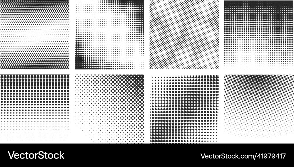 Halftone Gradient Noise Texture vector image