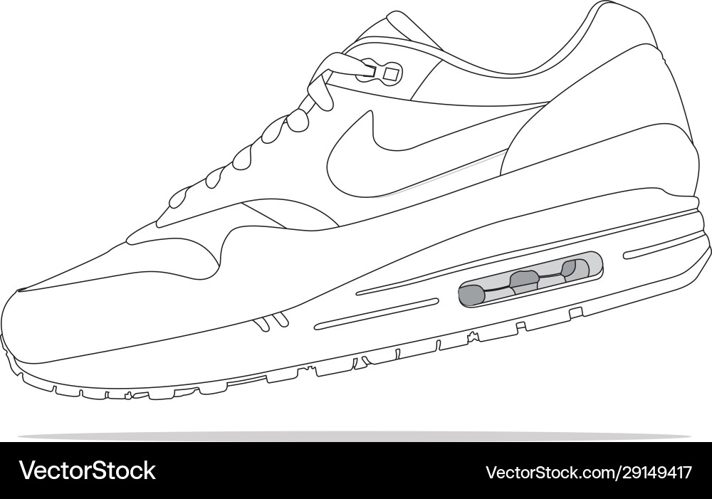 nike air drawing