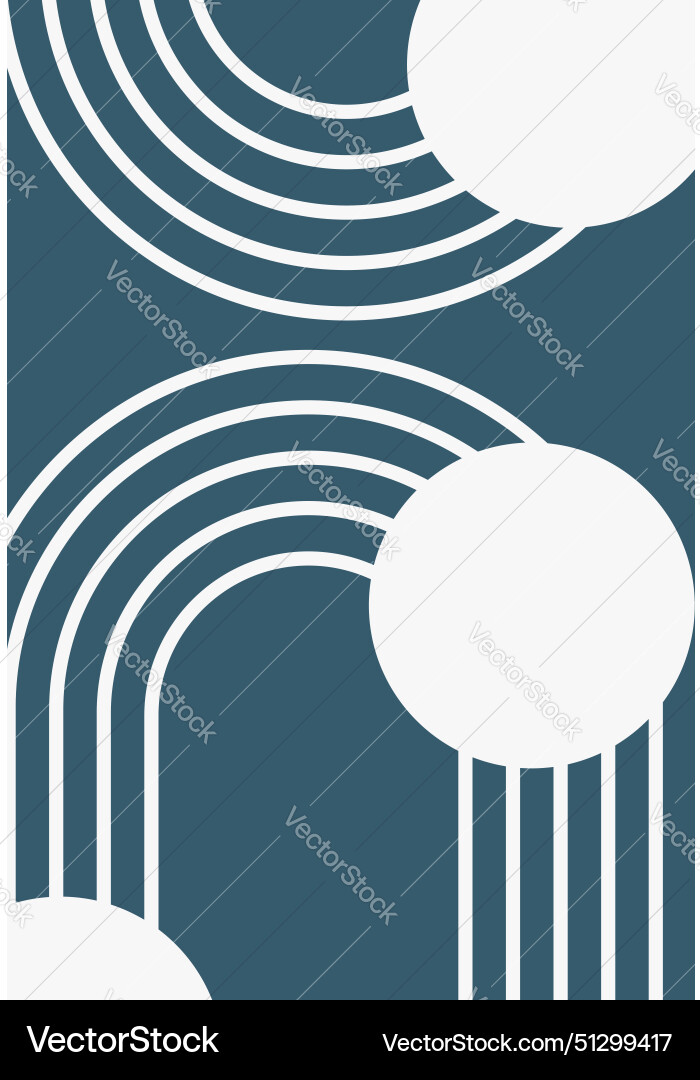 Seamless pattern with abstract geometric shapes vector image