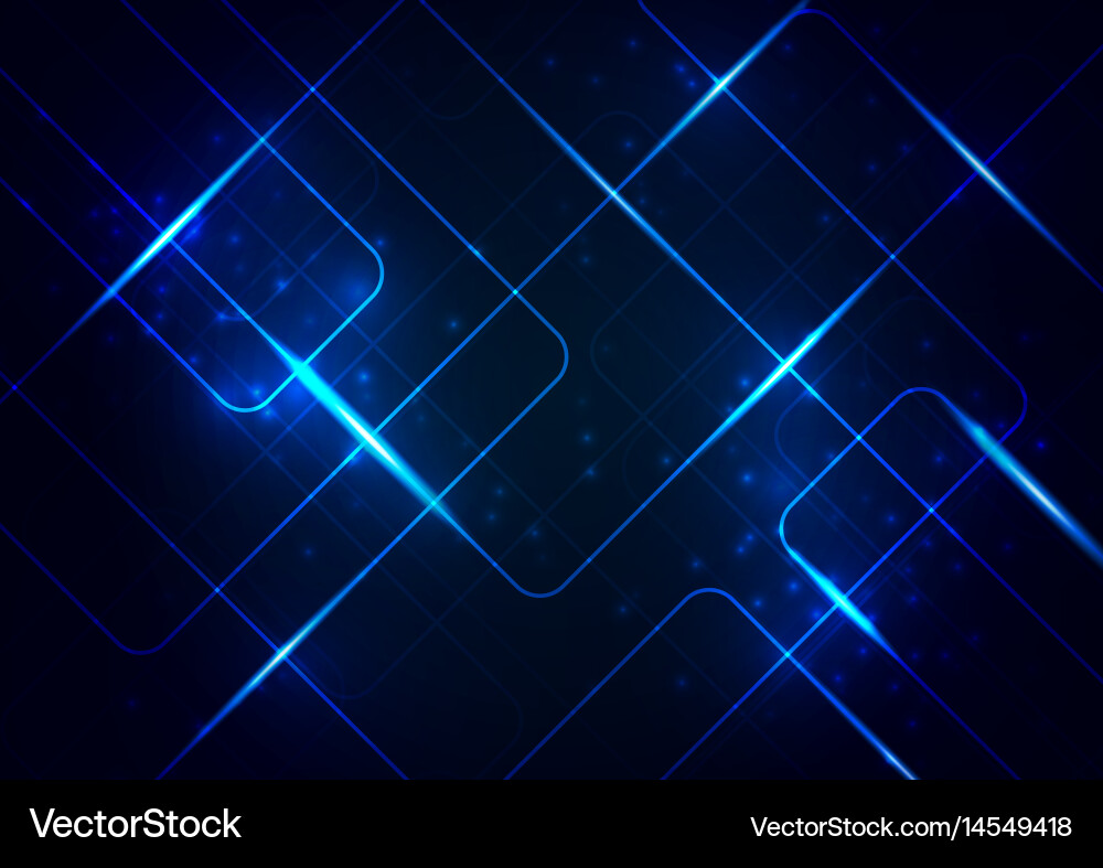 Abstract Circuit Lines Background vector image