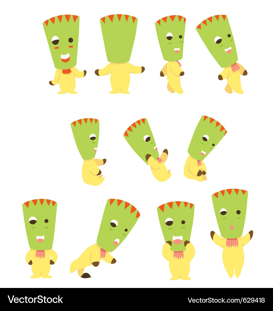 Character design Vector Image
