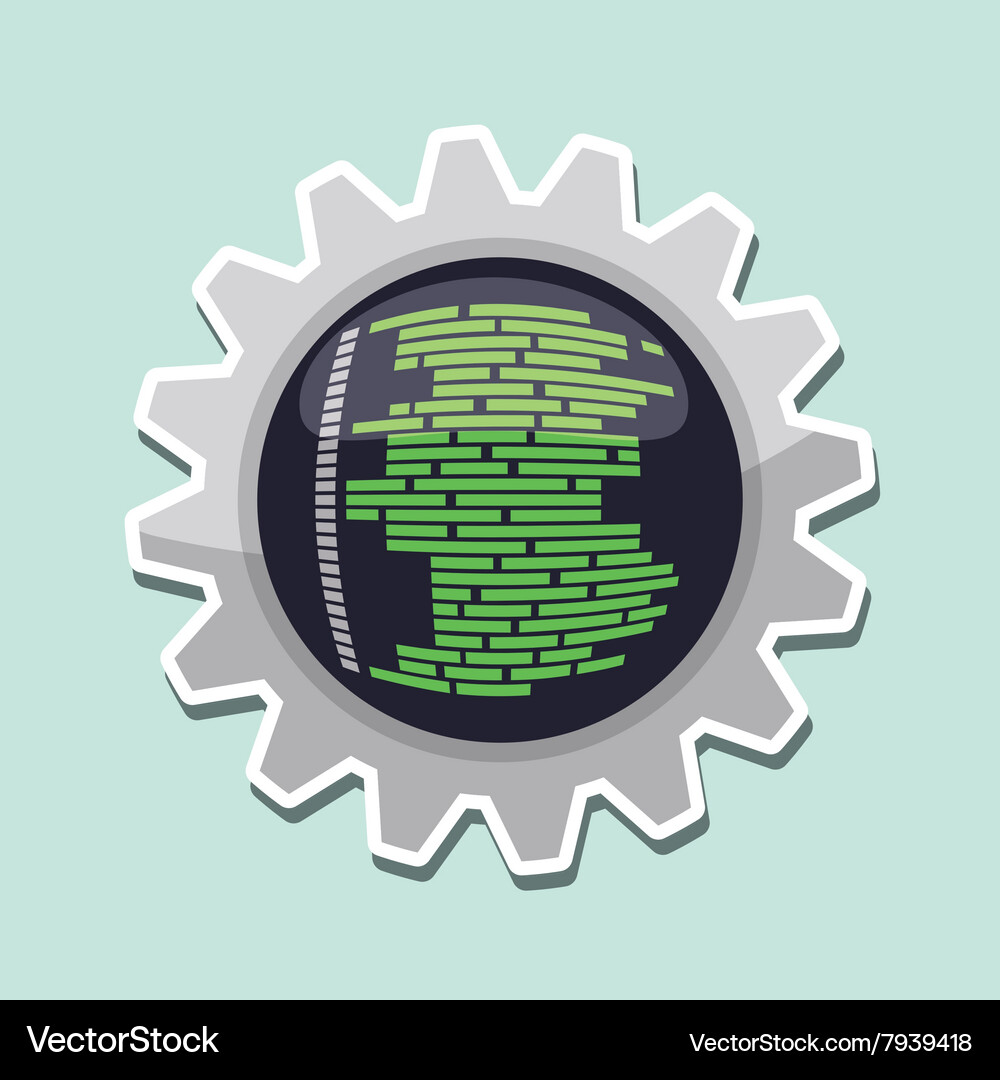 Development and software design Vector Image