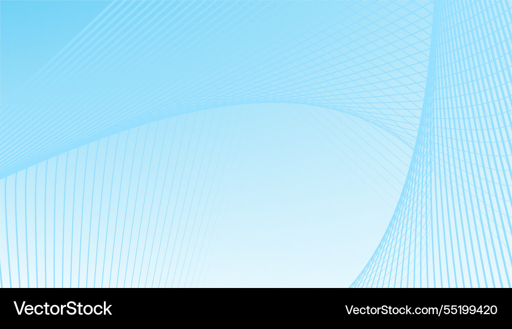 Blue gradient abstract background with curve line Blue gradient abstract background with curve line Vector Image