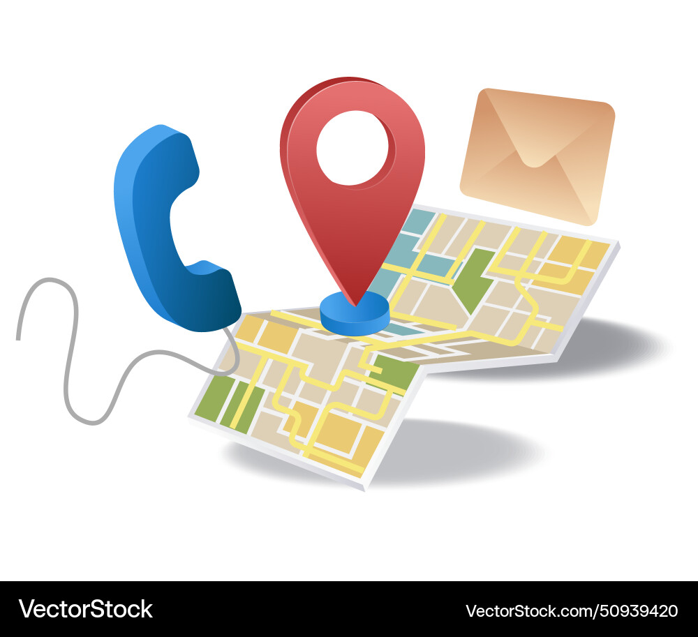 Communication searching for location information Communication searching for location information vector image