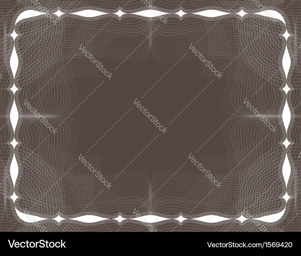 White Bordered Template vector image
