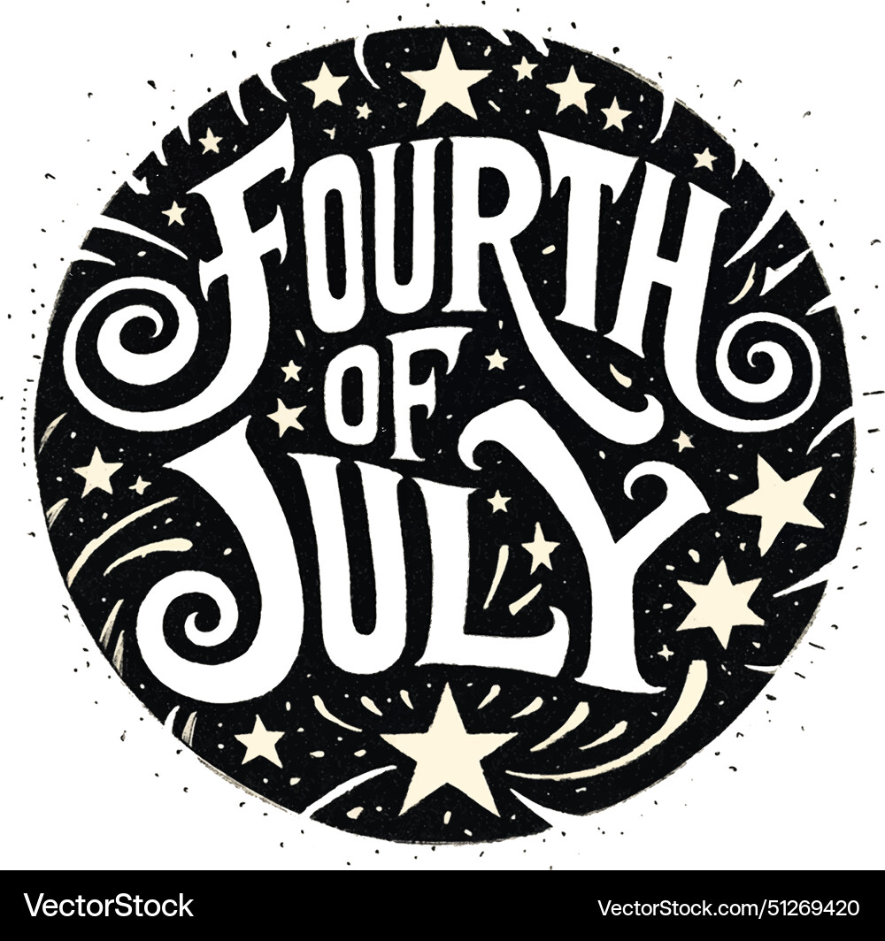 Written in a fancy font the poster has Written in a fancy font the poster has vector image