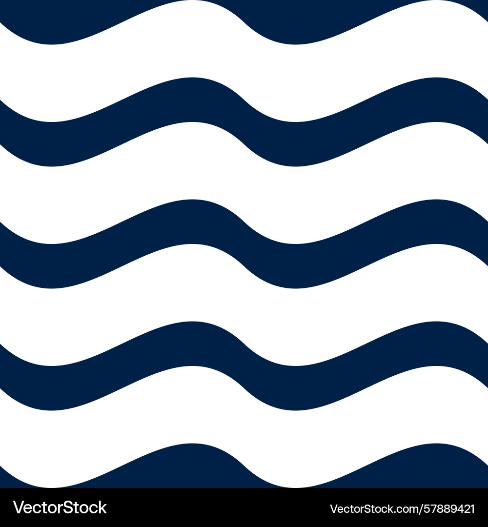 A seamless pattern featuring alternating wavy A seamless pattern featuring alternating wavy Vector Image