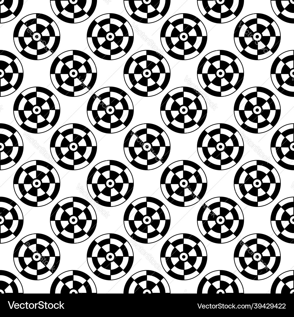 Darts target pattern seamless Vector Image