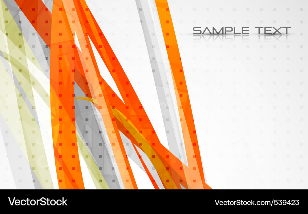 Dynamic Flow Lines Vector Image