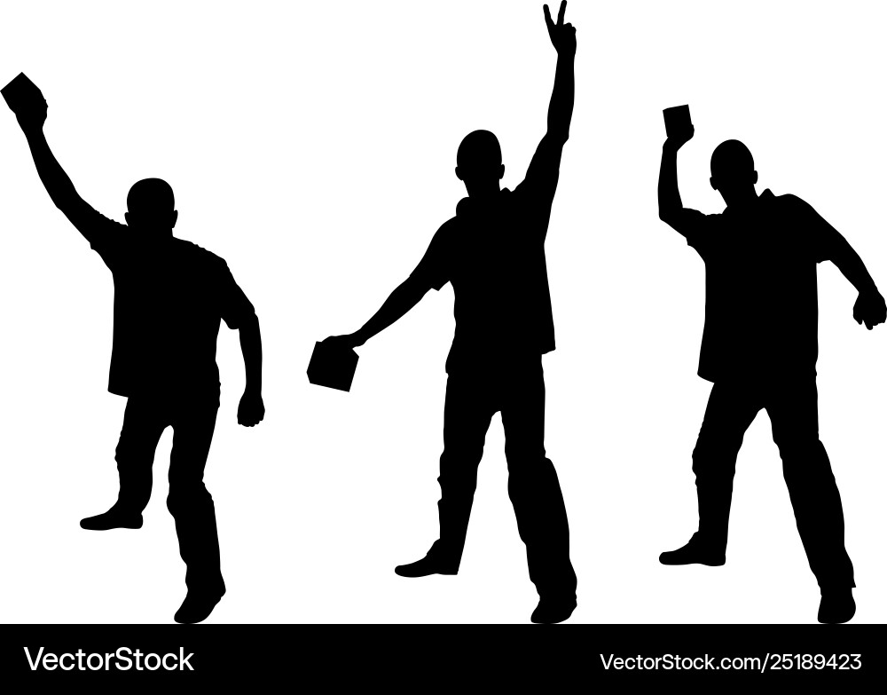 Protester Vector Image
