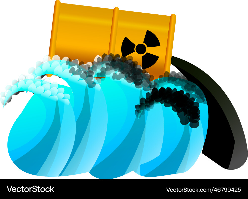 Ecological problem concept Ecological problem concept vector image