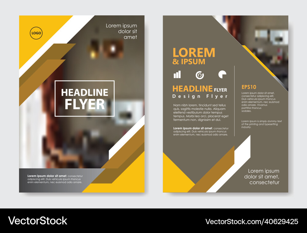 Template diagonal lines abstract design magazine Template diagonal lines abstract design magazine vector image