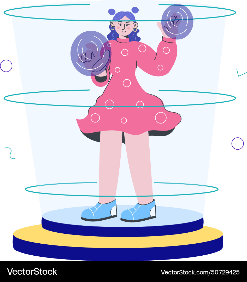 User interaction Vector Image