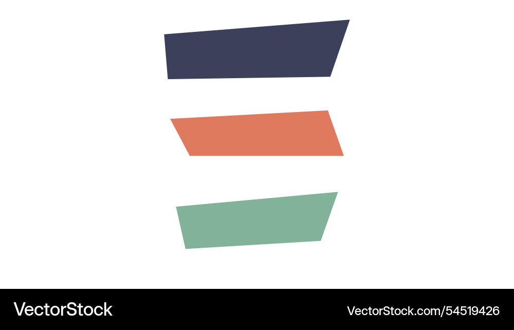 3 sets of text box designs with different shapes Vector Image