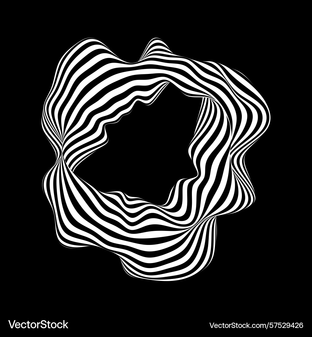Abstract background with circle wave lines Abstract background with circle wave lines vector image