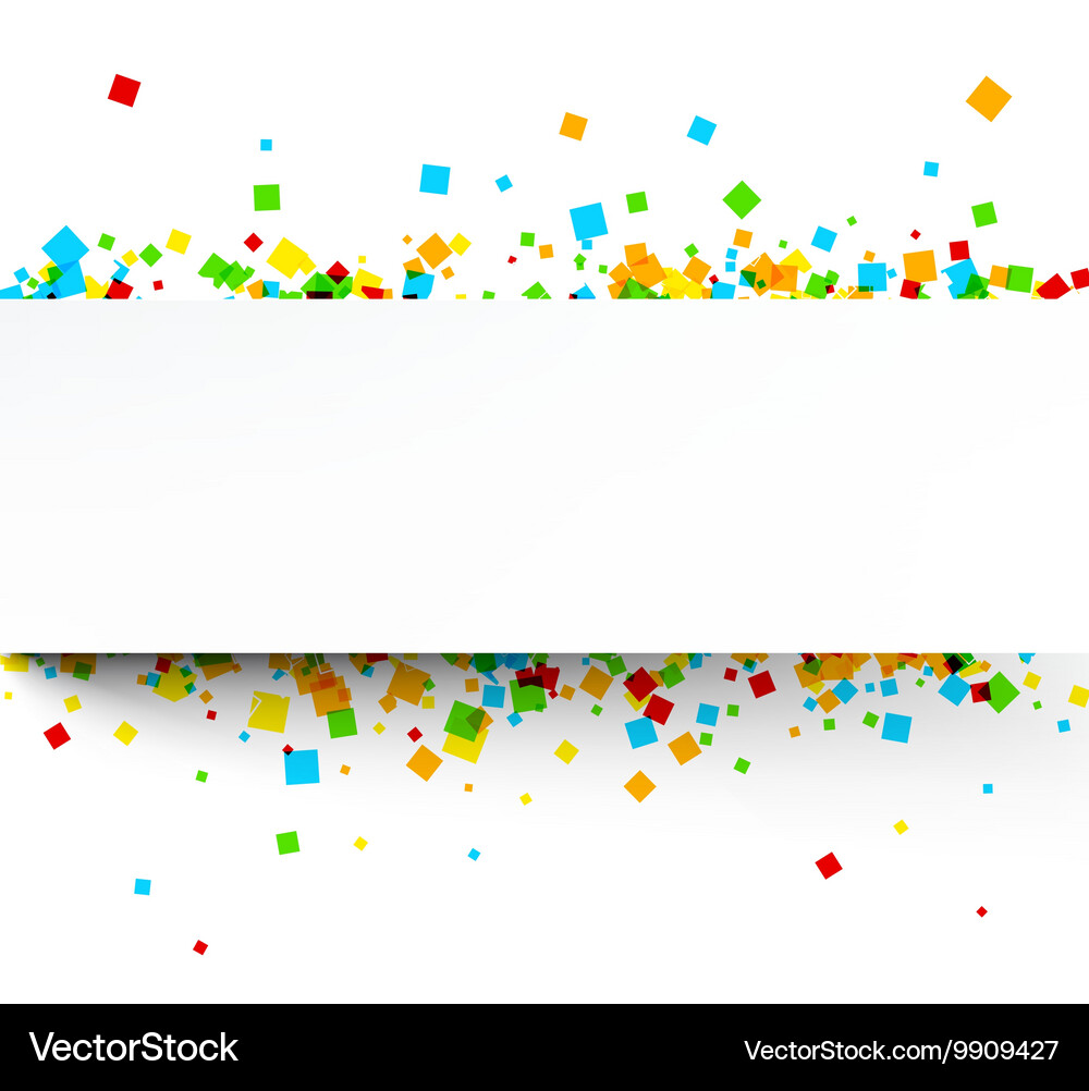 Background with colour squares Vector Image