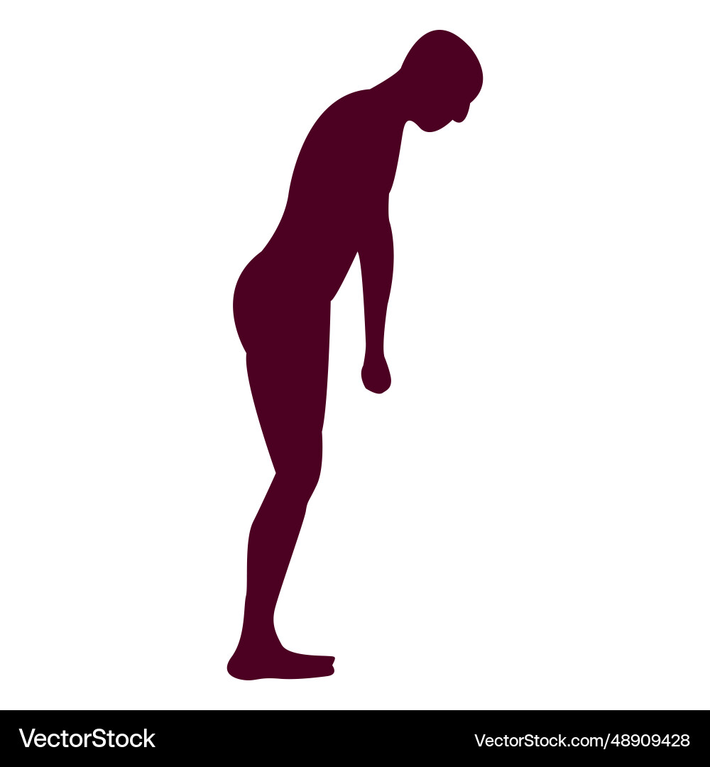 Man jumping sequence 10 vector image