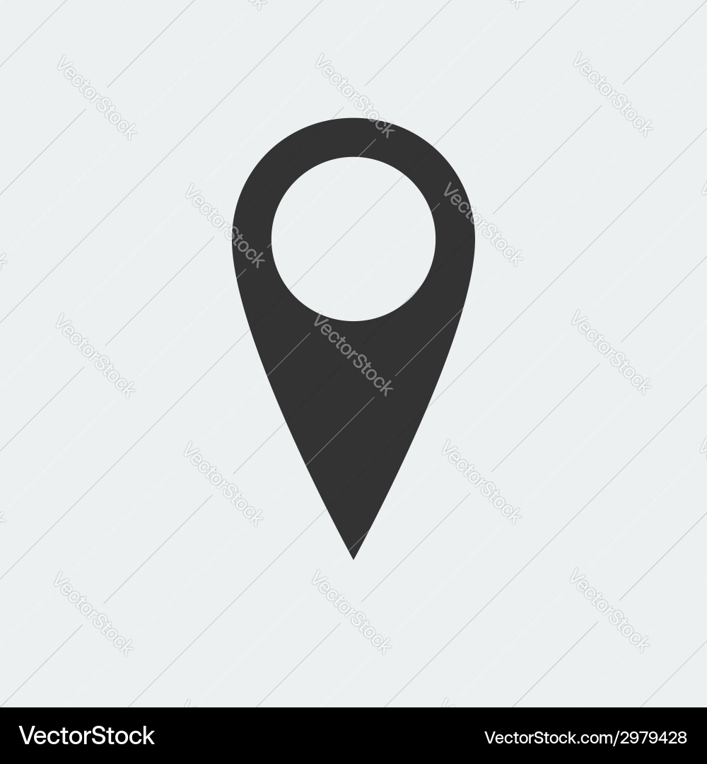 Navigation Pointer Icon vector image