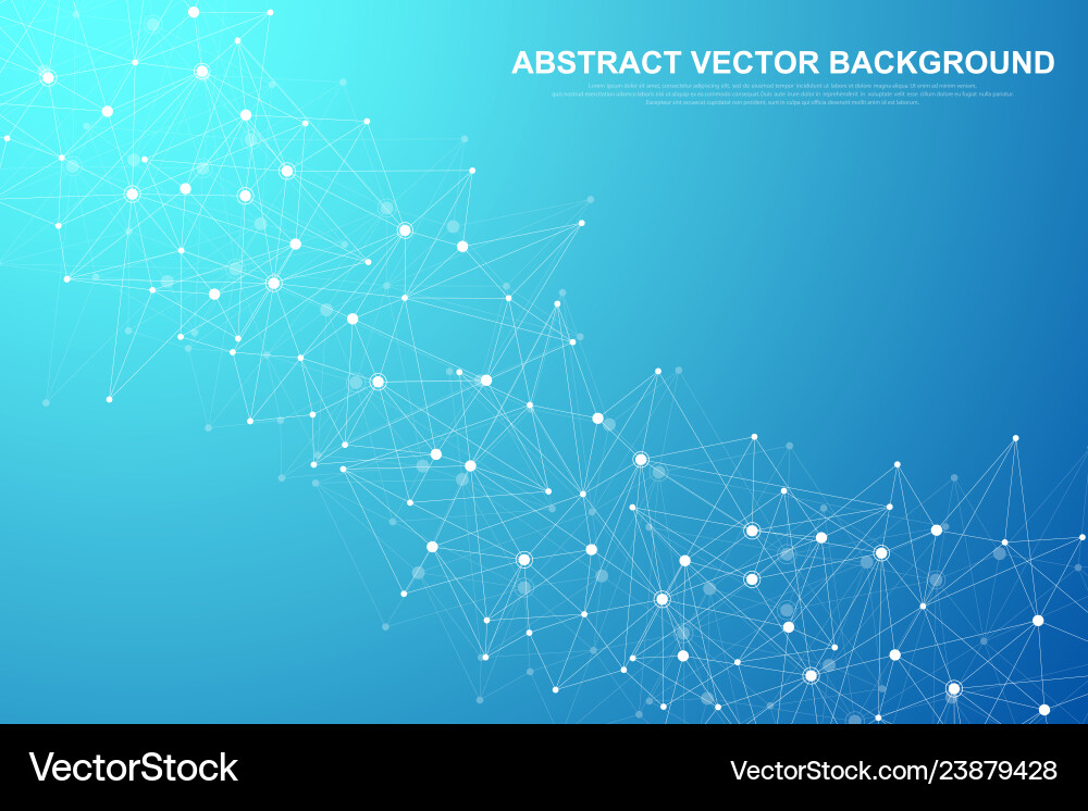 Networking connection concept abstract technology Networking connection concept abstract technology vector image