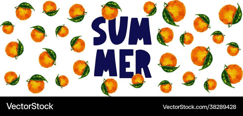 Sommer-Verkaufsbanner mit Obst orangen Buchstaben Sommer-Verkaufsbanner mit Obst orangen Buchstaben vektorbild