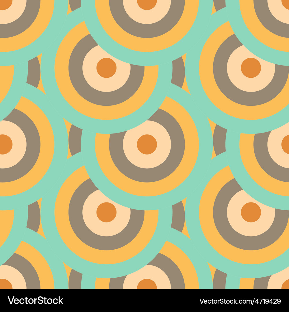 Retro different seamless patterns tiling Vector Image