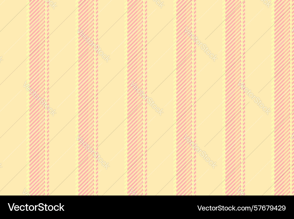 Soft inviting stripe pattern in pastel peach Vector Image