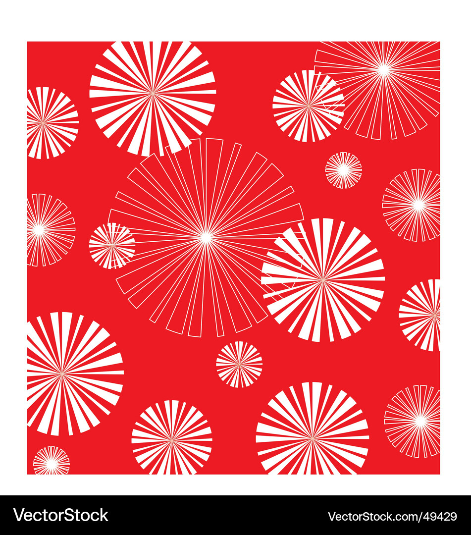 Star Burst Pattern Vector Image
