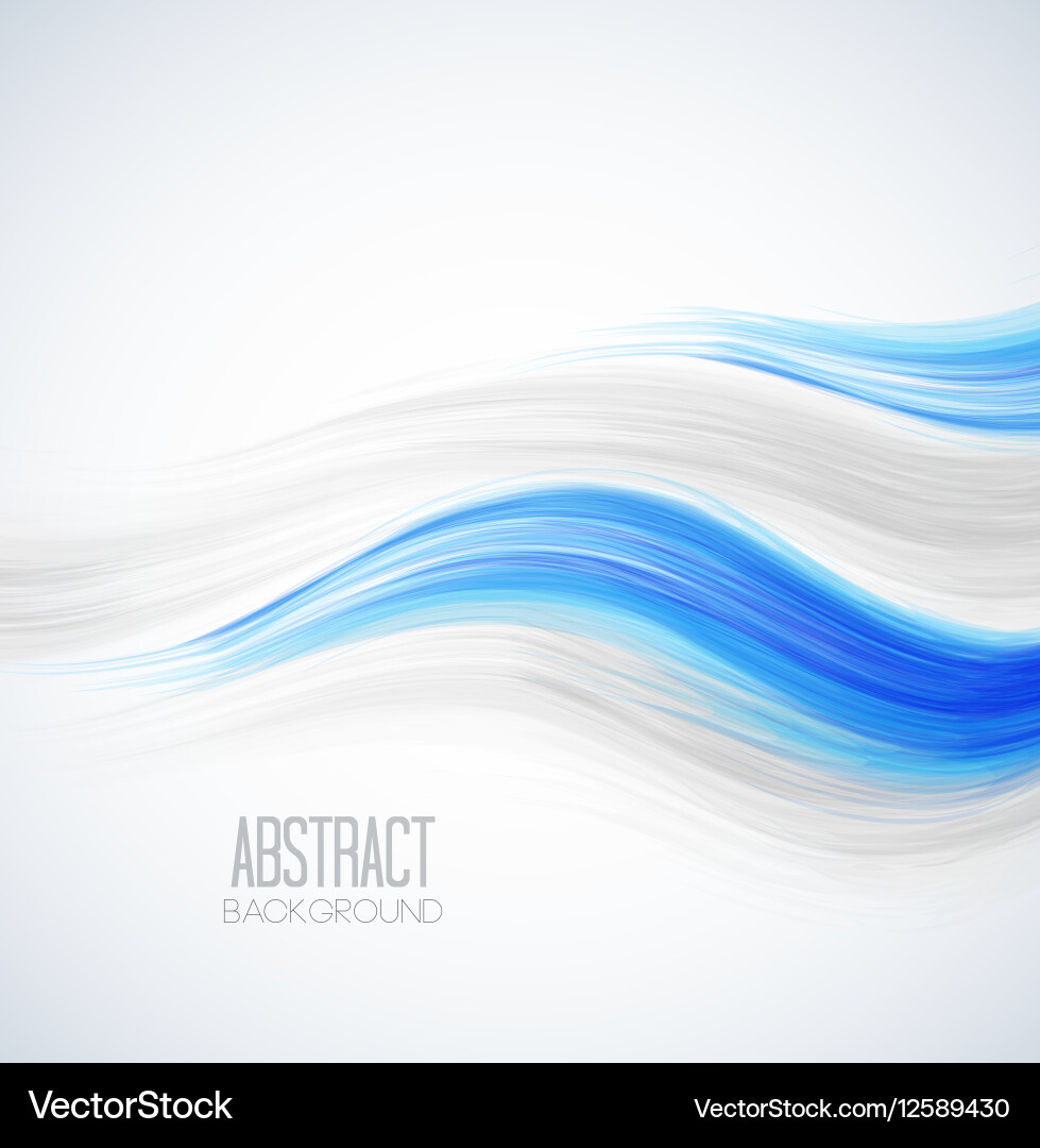 Abstract Wave Background Vector Image