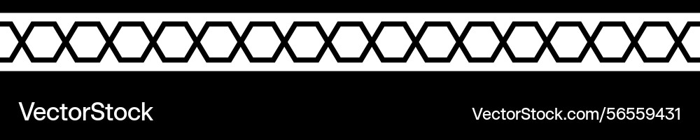 Ancient border frame icon pattern divider vector image