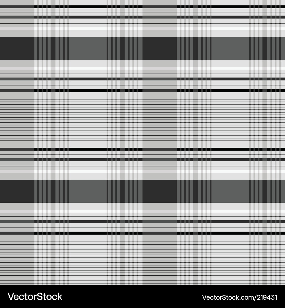 Classic Plaid Fabric Pattern Vector Image