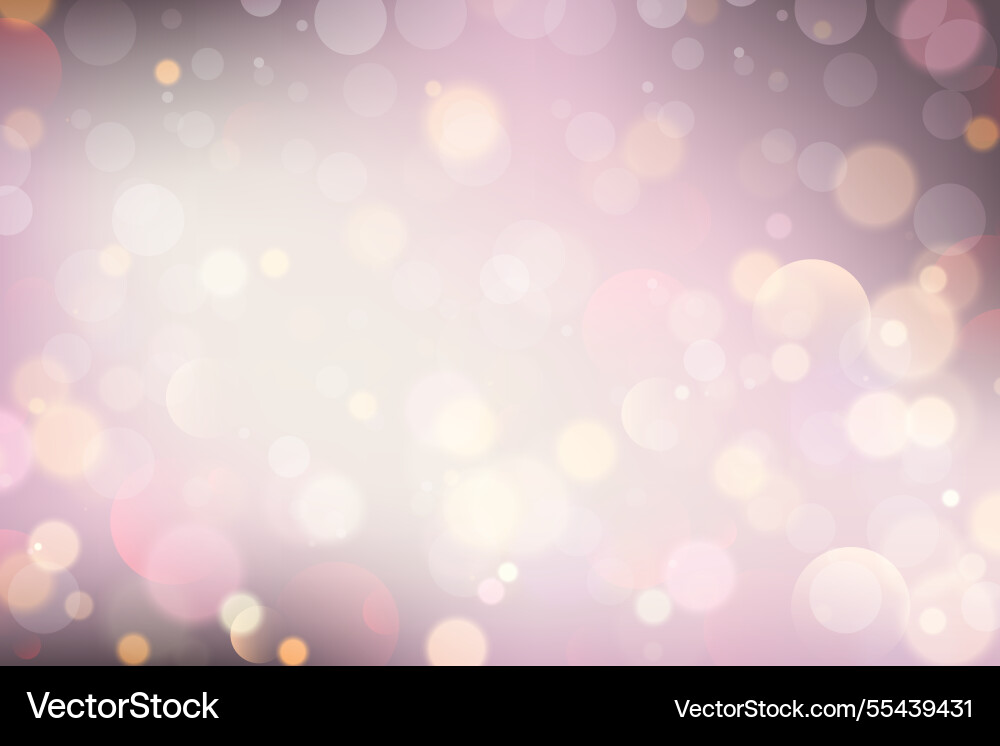 Pink Bokeh Gradient Background vector image