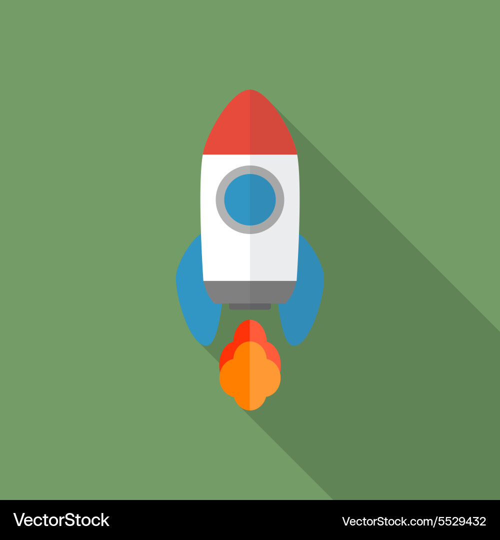 Rocket icon Royalty Free Vector Image - VectorStock