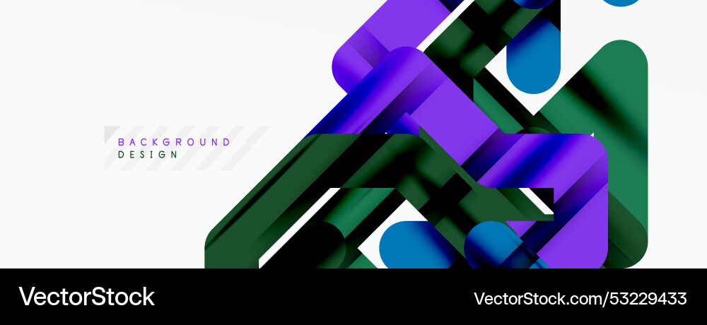 Abstract background - colorful lines composition Abstract background - colorful lines composition Vector Image