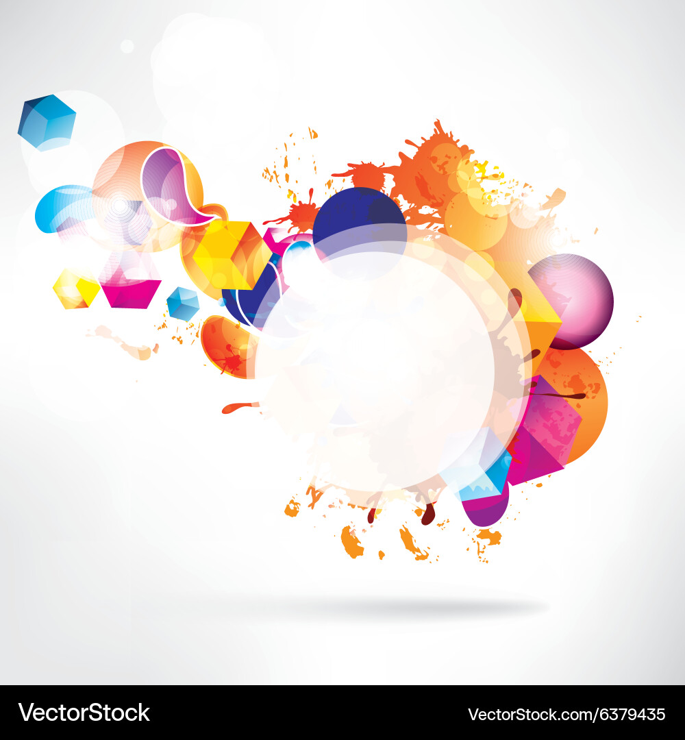 Abstract colored background Royalty Free Vector Image