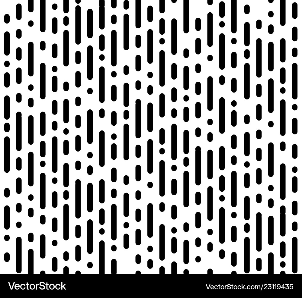 Chaotic Dot Stripe Pattern vector image