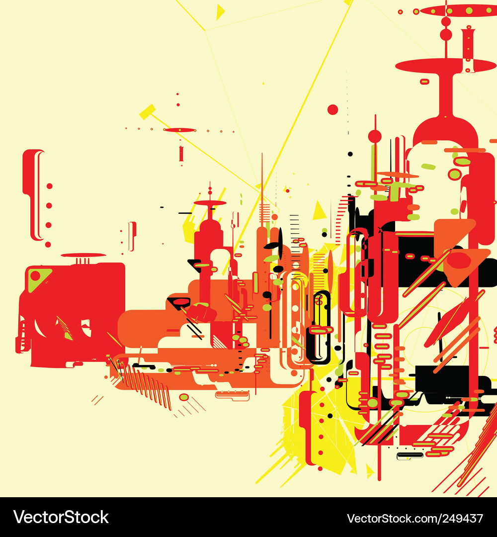 Modern Tech Background Vector Image
