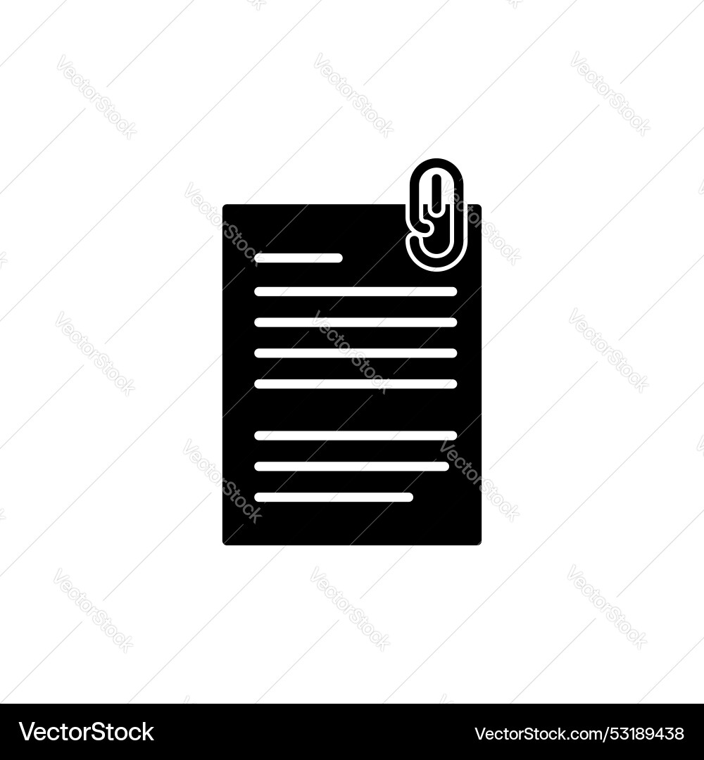 Assignment icon isolated on white background Assignment icon isolated on white background vector image