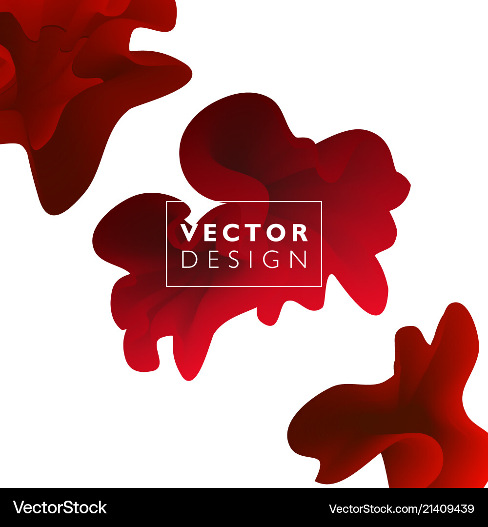Abstract colorful background color flow Vector Image