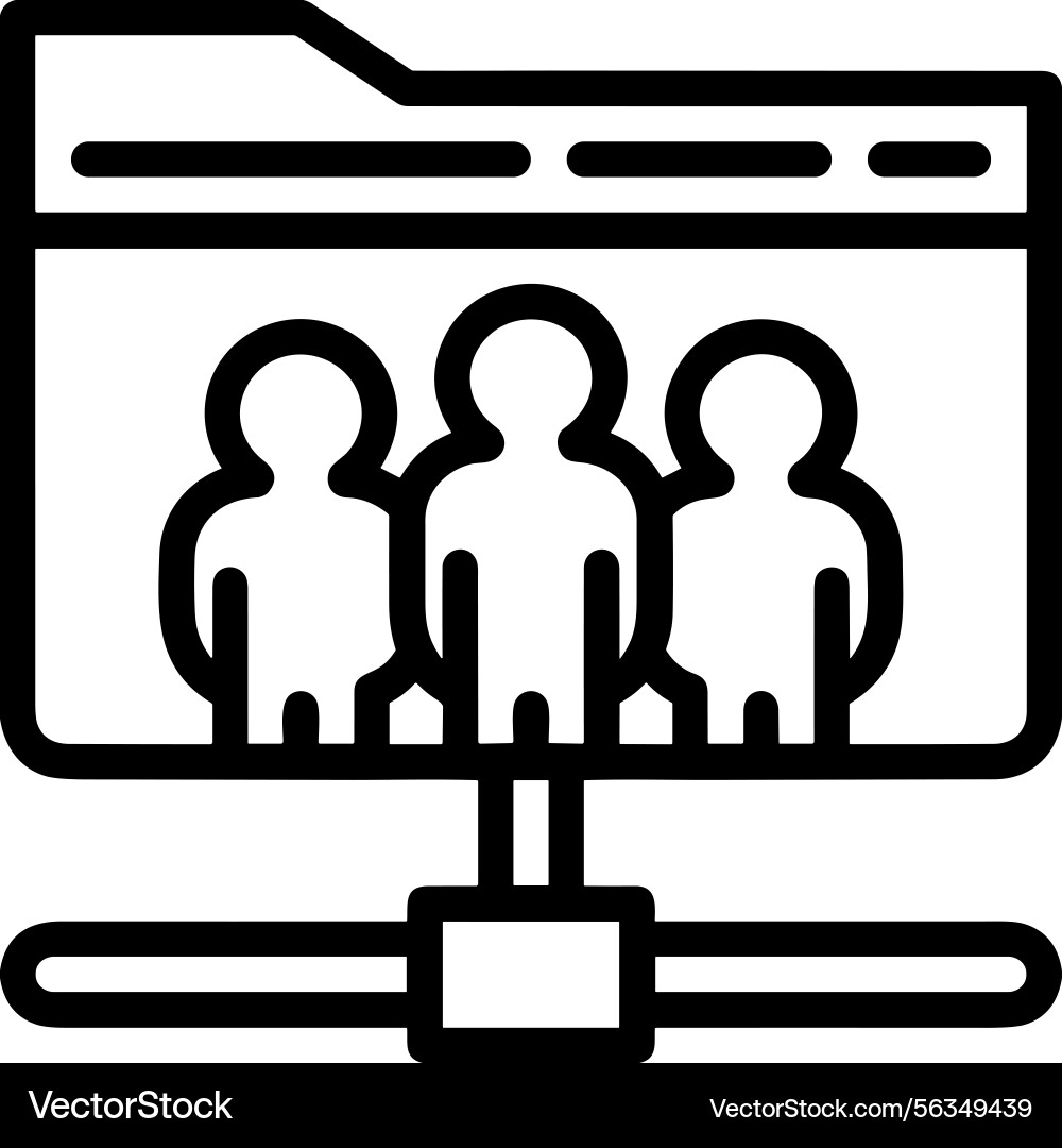 Computer icon symbol image Vector Image
