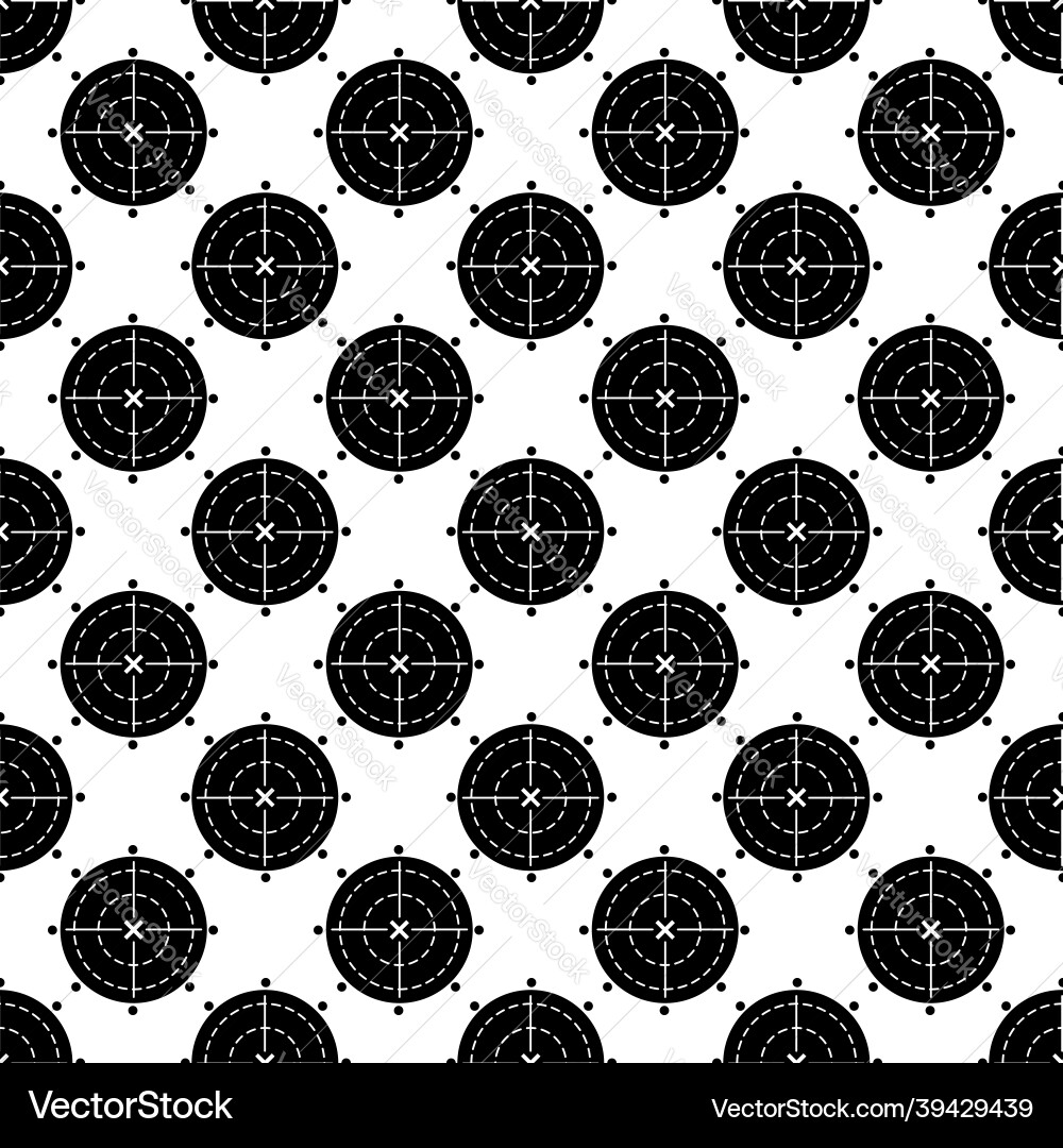 Weapon target pattern seamless Weapon target pattern seamless vector image